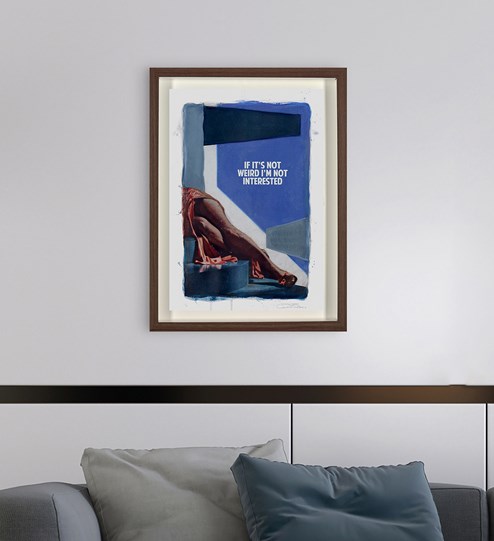 If It's Not Weird by The Connor Brothers - Hand Embellished Limited Edition wall setting